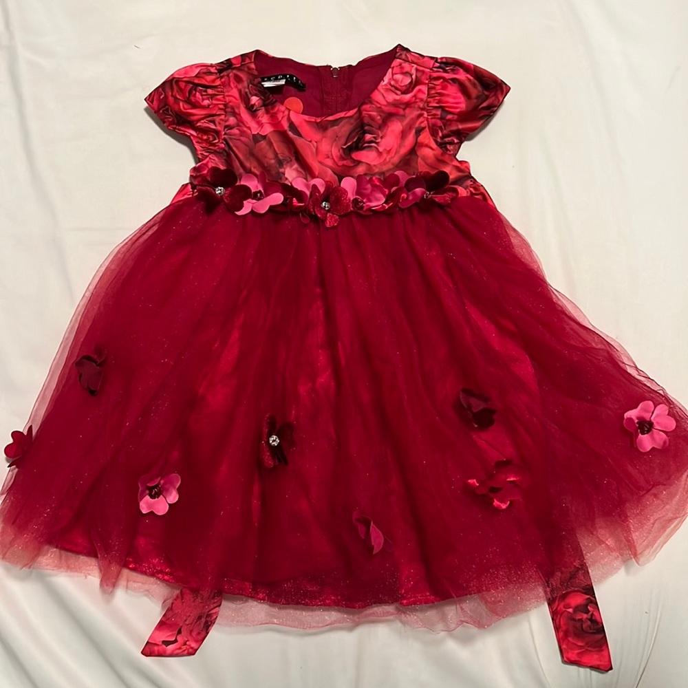 18M red dress for special occasion
